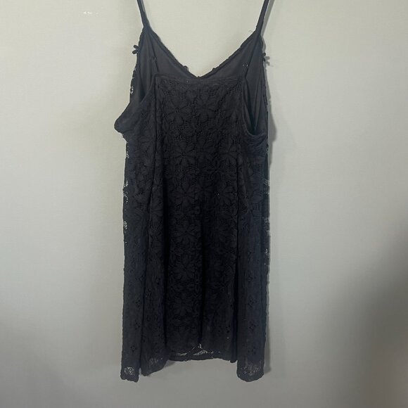 Maurices Women's Little Black Lace Dress with Adjustable Straps, Size XXL - Picture 6 of 11